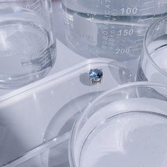 【フェイクピアス】クリスタル キュービック イヤーカフ フェイクピアス - 4MiLi (フォーミリ)