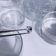 【フェイクピアス】クリスタル キュービック イヤーカフ フェイクピアス - 4MiLi (フォーミリ)