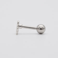 軟骨ピアス 16G ミニ「&」シンボル ピアス アンパサンド ミニロゴ シンプル