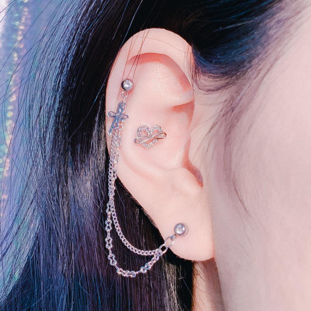 Last Eden 二連 チェーン (ピアッシング/ピアス) - 4MiLi (フォーミリ)