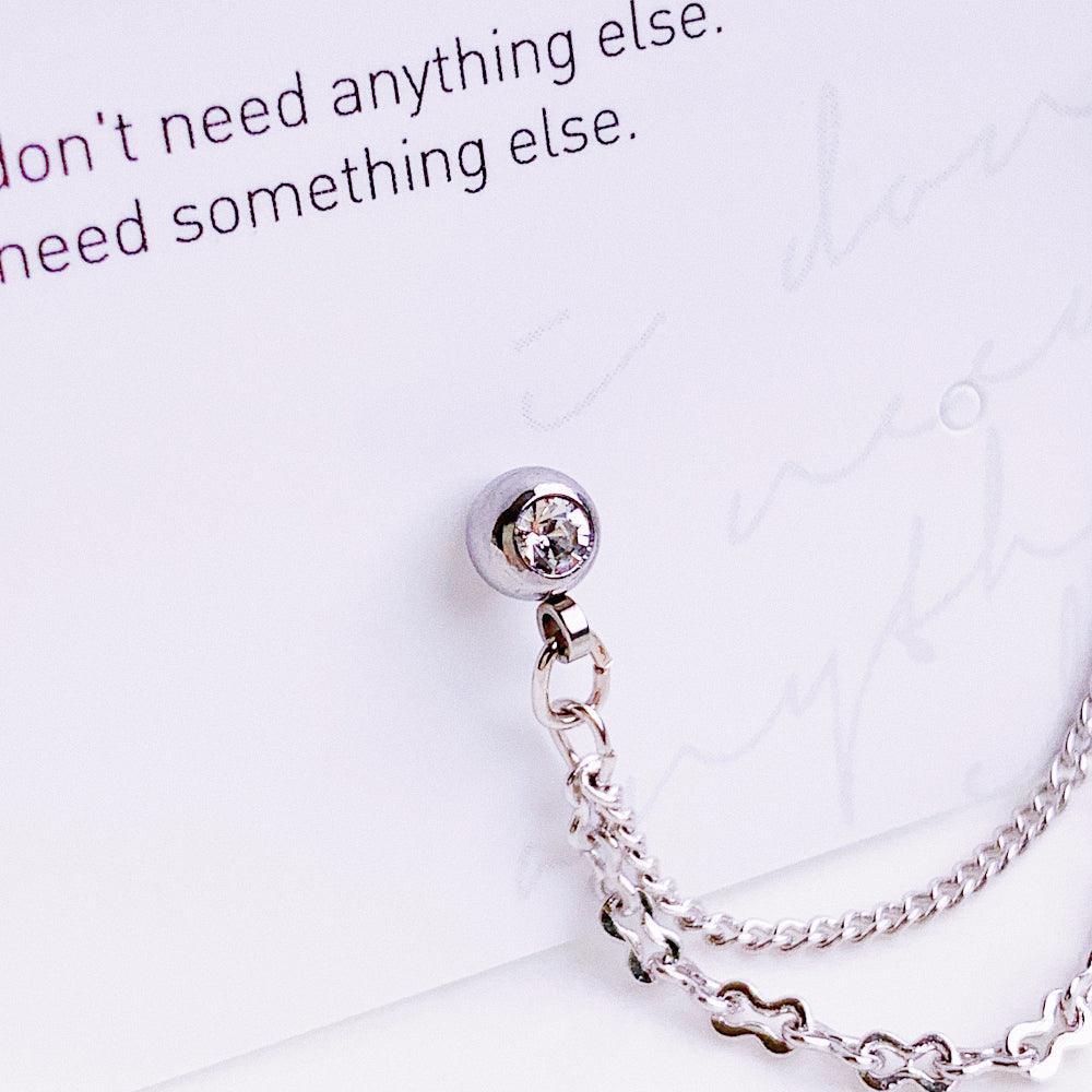 Last Eden 二連 チェーン (ピアッシング/ピアス) - 4MiLi (フォーミリ)