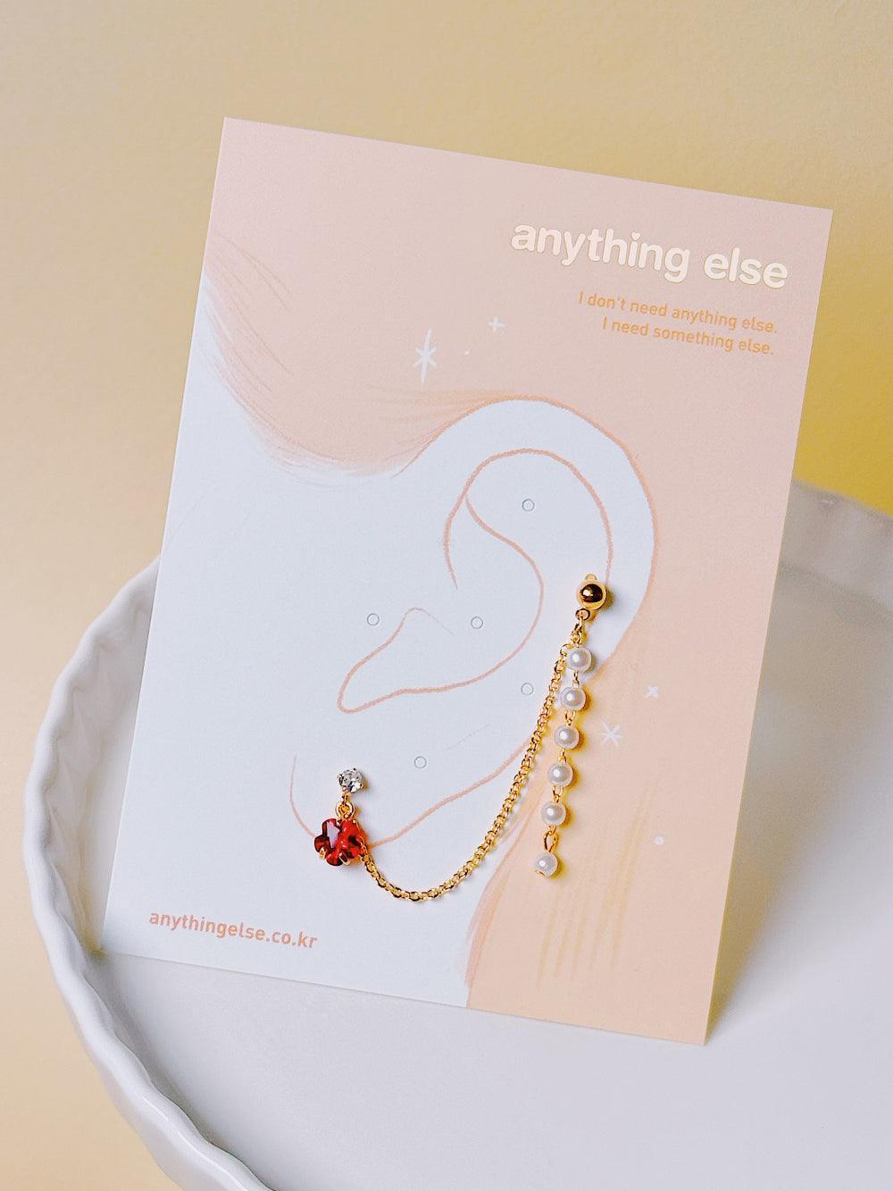 Flower Waves (ピアッシング/ピアス) 片耳用 - 4MiLi (フォーミリ)