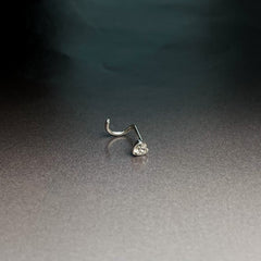 เจาะจมูกใส 20G วัสดุซิลิโคนอ่อนนุ่ม อ่อนโยนต่อรู (2 แบบ)