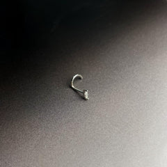 เจาะจมูกใส 20G วัสดุซิลิโคนอ่อนนุ่ม อ่อนโยนต่อรู (2 แบบ)