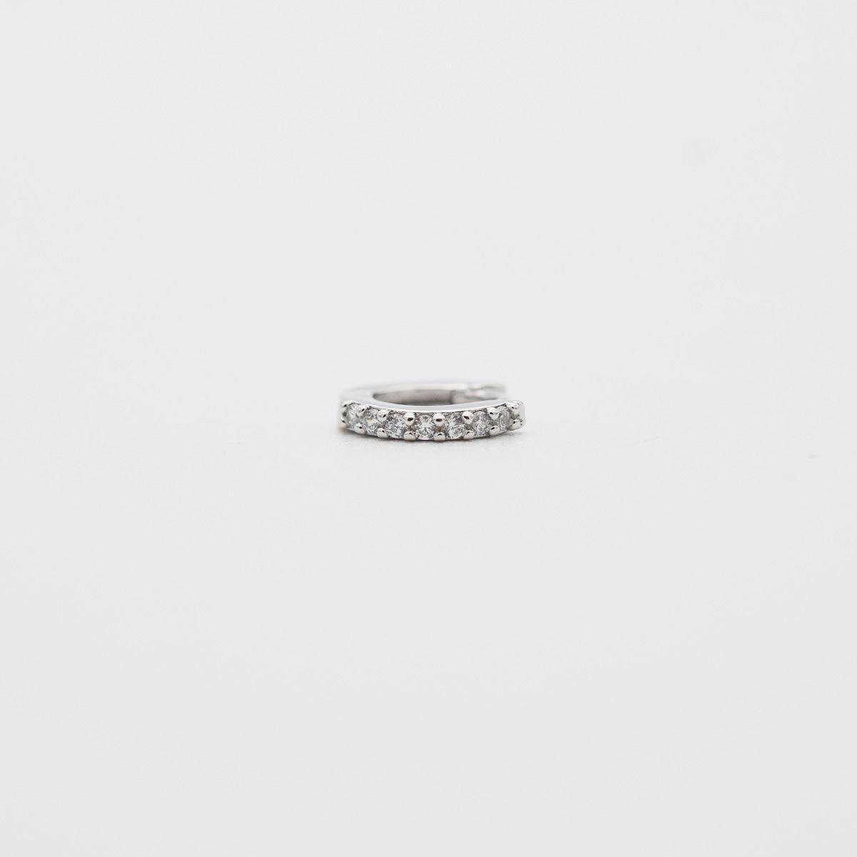 クラシック キュービック ワンタッチリングピアス (2Size 3Color) - 4MiLi (フォーミリ)