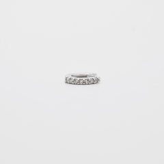 クラシック キュービック ワンタッチリングピアス (2Size 3Color) - 4MiLi (フォーミリ)