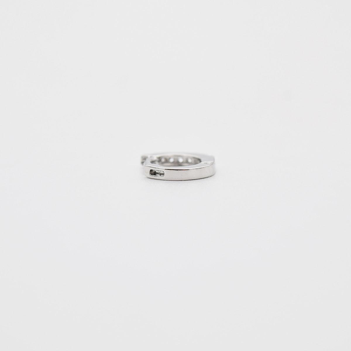 クラシック キュービック ワンタッチリングピアス (2Size 3Color) - 4MiLi (フォーミリ)