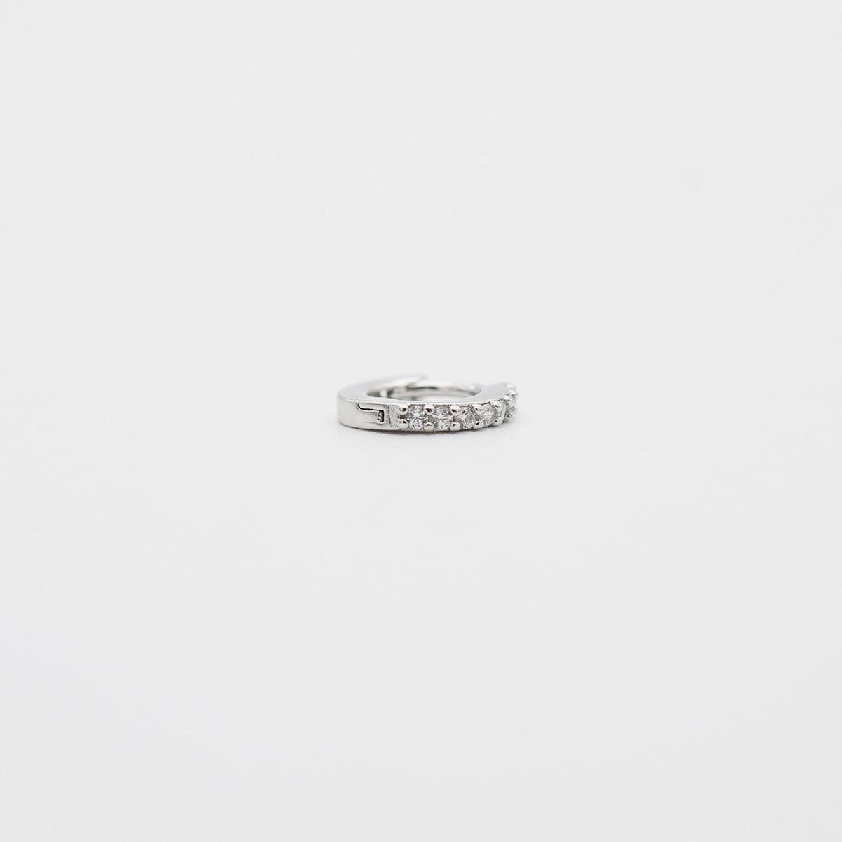 クラシック キュービック ワンタッチリングピアス (2Size 3Color) - 4MiLi (フォーミリ)