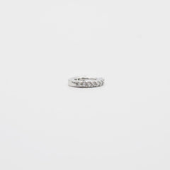 クラシック キュービック ワンタッチリングピアス (2Size 3Color) - 4MiLi (フォーミリ)