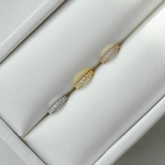 クラシック キュービック ワンタッチリングピアス (2Size 3Color) - 4MiLi (フォーミリ)