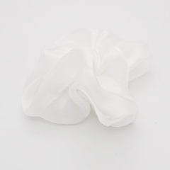 ビッグサイズ パール シフォン シュシュ (6Color) - 4MiLi (フォーミリ)