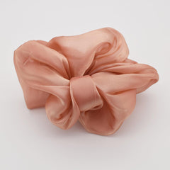 ビッグサイズ パール シフォン シュシュ (6Color) - 4MiLi (フォーミリ)