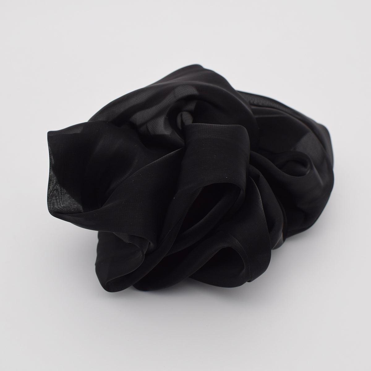 ビッグサイズ パール シフォン シュシュ (6Color) - 4MiLi (フォーミリ)