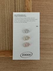 エンジェル キュービック バーベルピアス (3Color) 16G ボディピアス キャッチ サージカルステンレス 輝き きらめき