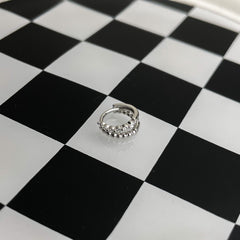 เจาะจมูกใส 20G วัสดุซิลิโคนอ่อนนุ่ม อ่อนโยนต่อรู (2 แบบ)