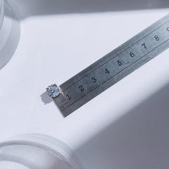 【フェイクピアス】クリスタル キュービック イヤーカフ フェイクピアス - 4MiLi (フォーミリ)