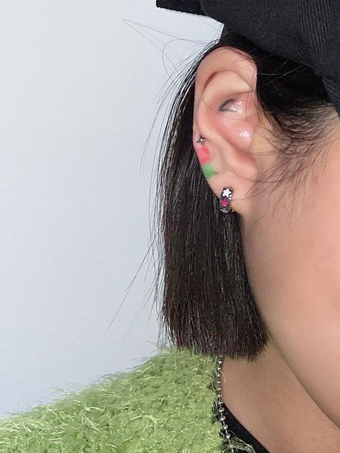 【即納】キッチュ アイコン ボールド ミニ リングピアス (4Type) 16G - 4MiLi (フォーミリ)