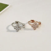 ミニ クローバー リングピアス 18G (1mm) - 4MiLi (フォーミリ)