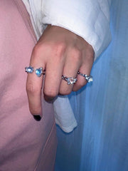 ダブル オーロラ キュービック リング - 4MiLi (フォーミリ)