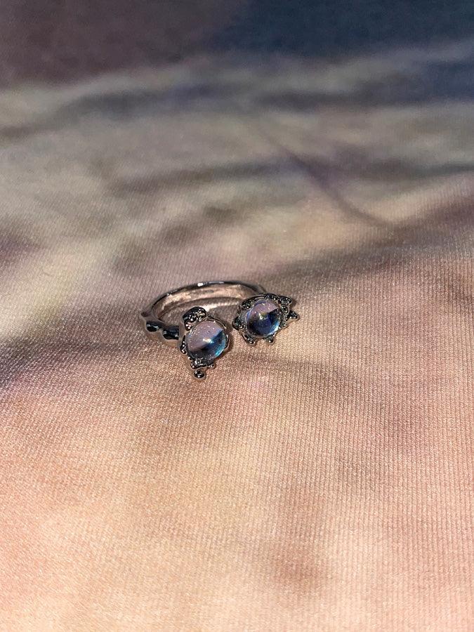 ダブル オーロラ キュービック リング - 4MiLi (フォーミリ)