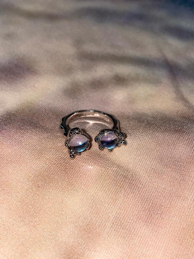 ダブル オーロラ キュービック リング - 4MiLi (フォーミリ)