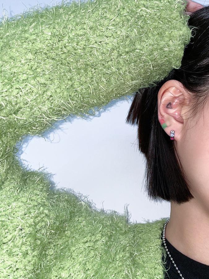 【即納】キッチュ アイコン ボールド ミニ リングピアス (4Type) 16G - 4MiLi (フォーミリ)