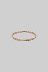 14k round ball cutting ring - 4MiLi (フォーミリ)