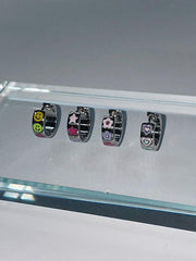 【即納】キッチュ アイコン ボールド ミニ リングピアス (4Type) 16G - 4MiLi (フォーミリ)