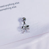 Mini Ribbon Drop (Earrings/Piercing) 16G