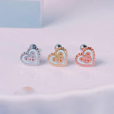 Teddy (Earrings/Piercing) 16G Teddy Bear