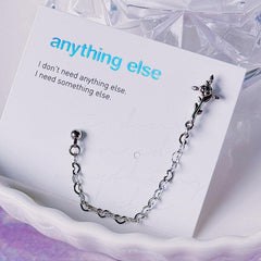 Rose Chain (Piercing/Earring) 16G Single Ear
