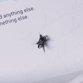 Sparkle Cross Ring (Piercing) 16G