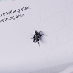 แหวนสปาร์คเคิลครอส (เจาะ) 16G