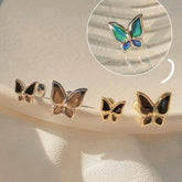 【即納】蝶 色が変わる ピアス 16G 18G - 4MiLi (フォーミリ)