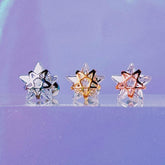 クリスタル ポールスター (ピアス/ピアッシング) 16G