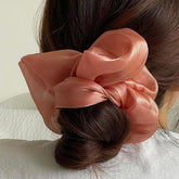 ビッグサイズ パール シフォン シュシュ (6Color) - 4MiLi (フォーミリ)