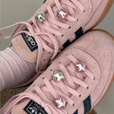 ที่หนีบรองเท้ารูปดาวสีเงินรูปหัวใจ (4 แบบ) 5 ชิ้น 1 ชุด / อุปกรณ์ตกแต่งรองเท้า ที่รัดรองเท้า