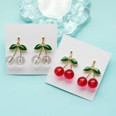 さくらんぼ チェリー ピアス - 4MiLi (フォーミリ)