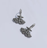 モス 三日月 バタフライ リング ピアッシング