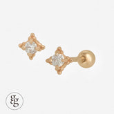 14k cubic flash piercing 20G - 4MiLi (フォーミリ)