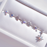 クリスタルAB ボディピアス 軟骨ピアス 片耳用 16G コレクション - 4MiLi (フォーミリ)