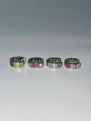 【即納】キッチュ アイコン ボールド ミニ リングピアス (4Type) 16G - 4MiLi (フォーミリ)