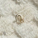 14k milkyway piercing 21G