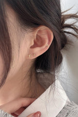 ต่างหูหลุยส์ 14k เจาะ 21G