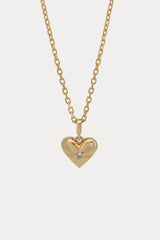 14k shining heart necklace - 4MiLi (フォーミリ)