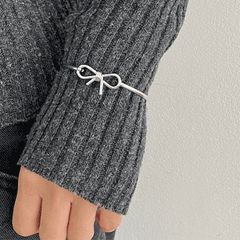 【即納】リボン バングル ブレスレット - 4MiLi (フォーミリ)