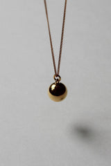 silver925 silver ball long necklace (2color) - 4MiLi (フォーミリ)