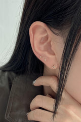 14k pearl flora piercing 21G - 4MiLi (フォーミリ)