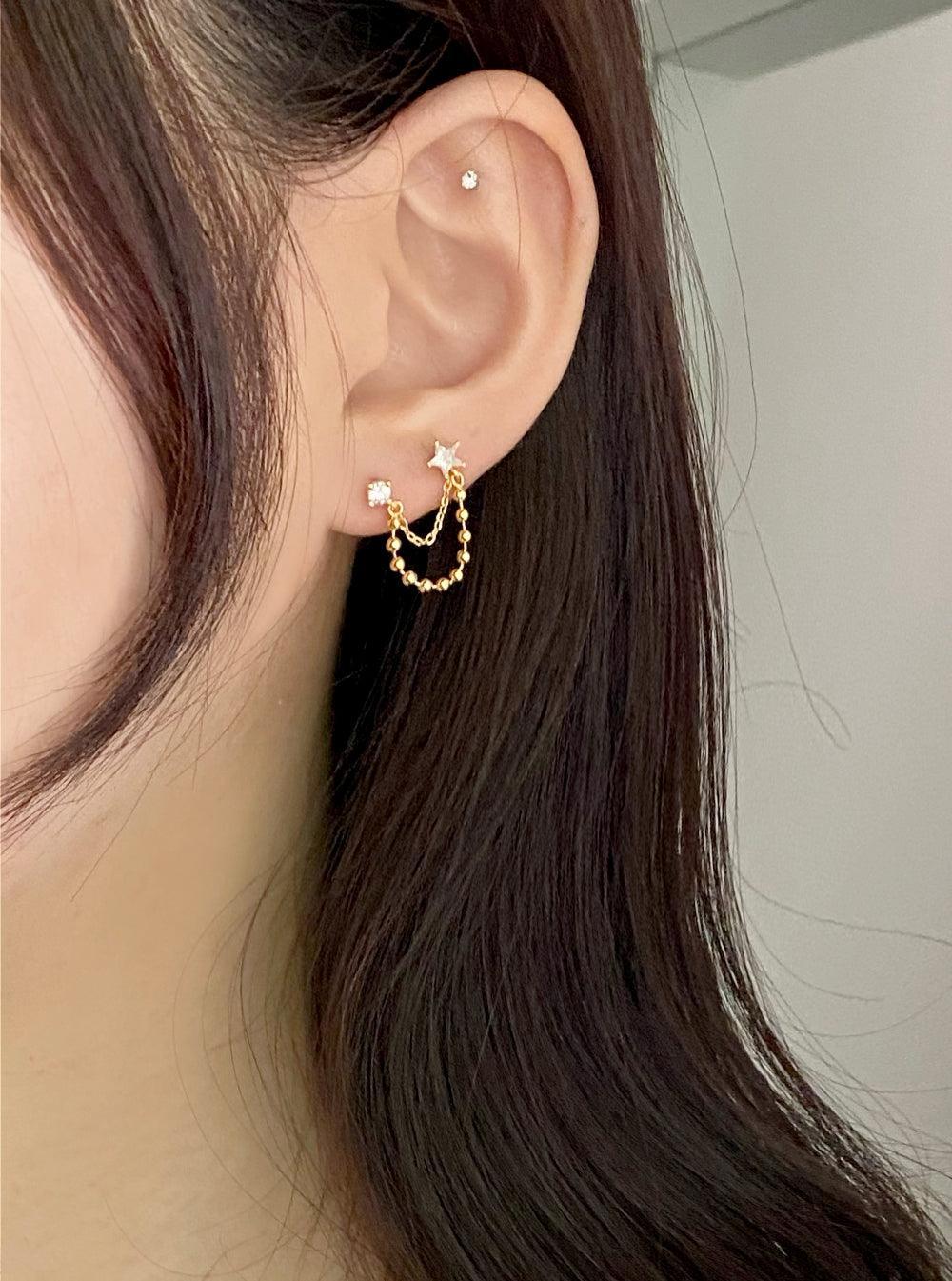 スター ツー(ピアス/ピアッシング) - 4MiLi (フォーミリ)