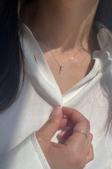 14k gold bar shine necklace - 4MiLi (フォーミリ)